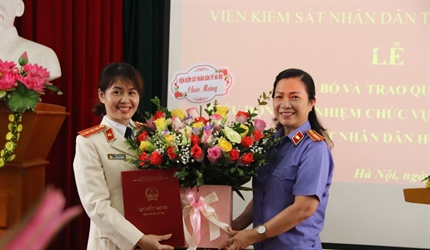 Lễ công bố và trao Quyết định điều động, bổ nhiệm chức vụ Phó Viện...